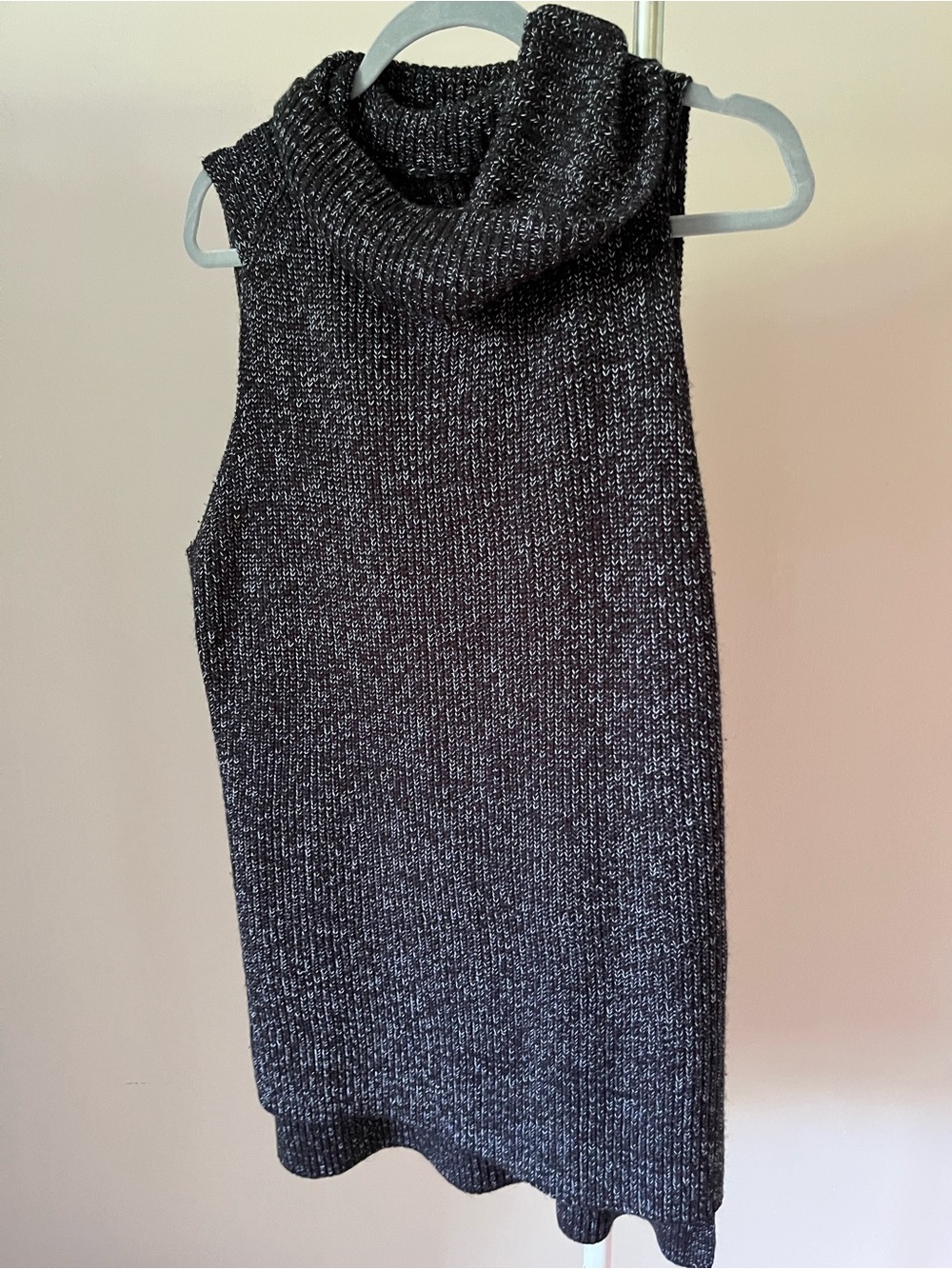Target Collections Sleeveless Cowl Turtleneck Sweater